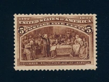 drbobstamps US Scott #234 Mint Hinged Stamp Cat $50