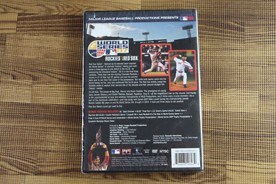 World Series 2007 Colorado Rockies VS. Boston Red Sox DVD SEALED