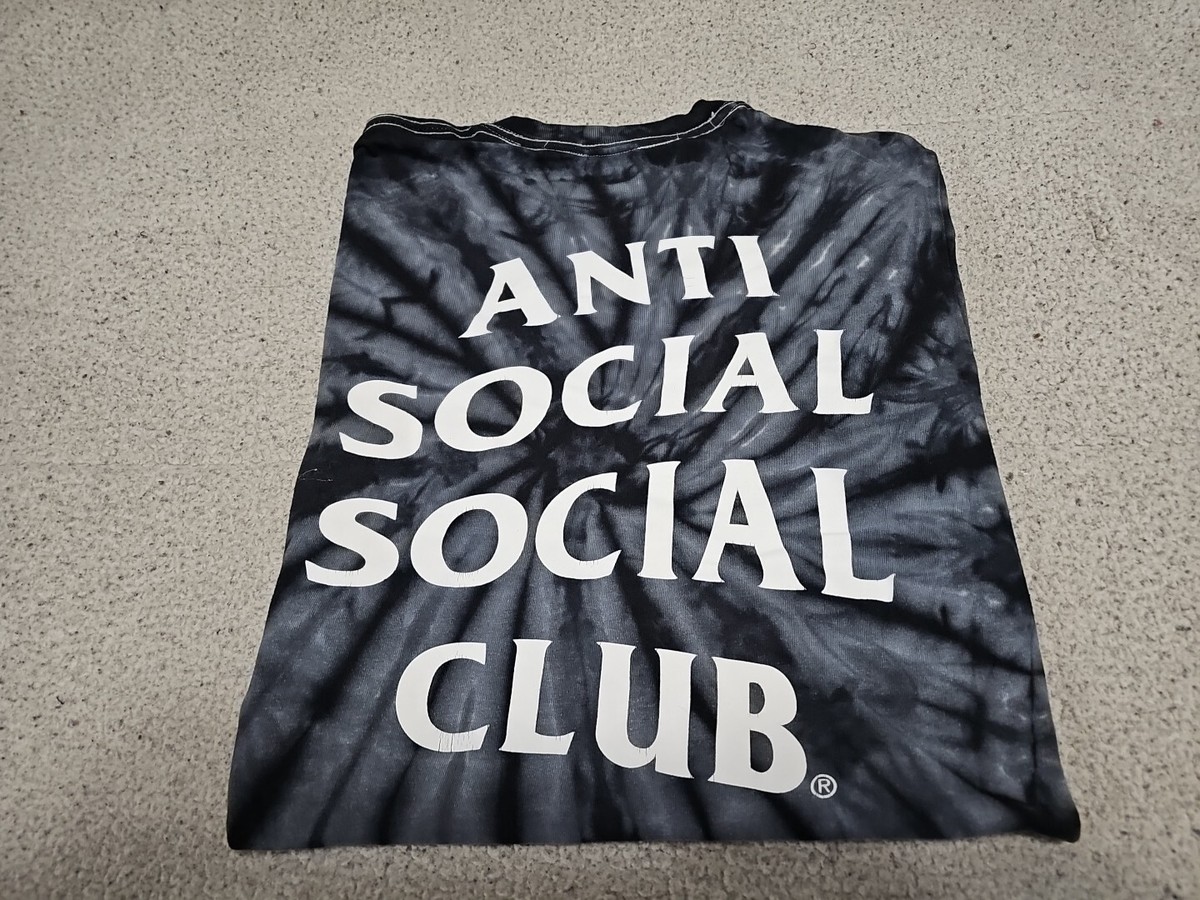 ★ ANTI SOCIAL SOCIAL CLUB★ Donkas NI USA Made Short Sleev Anti Social Social Club Tie-Dye Short Sleeve TShirt SZ Small