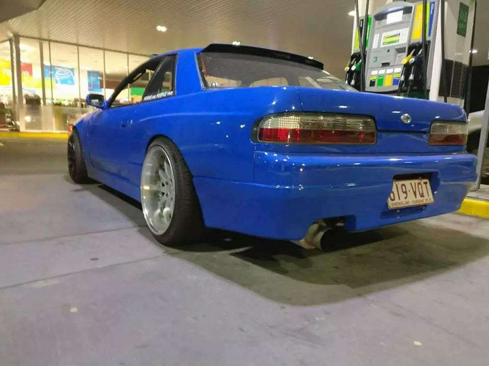 240sx s13 silvia Rear Overfenders type II 50mm Style FRP JDM