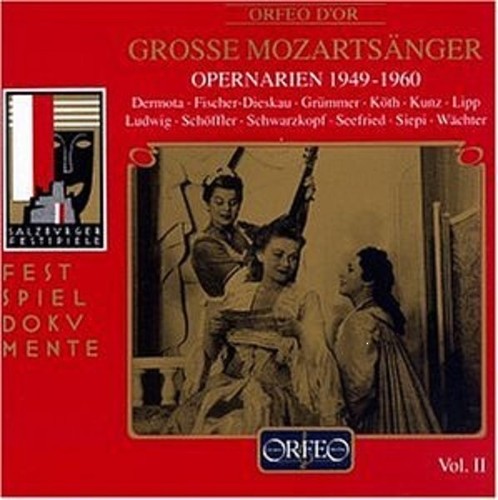 Grosse Mozartsanger, Vol. 2 - Opernarien 1949-1960 ~ New CD (1995, Orfeo)