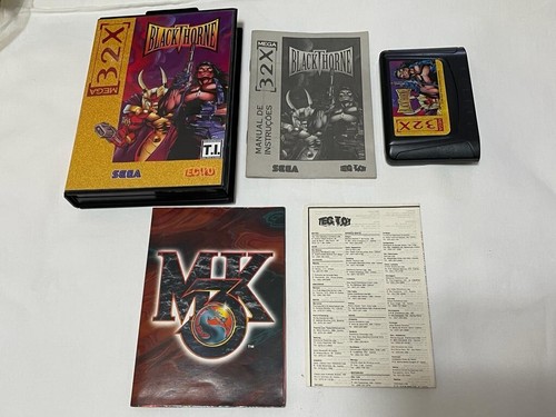 Sega 32X : Blackthorne Tectoy Complete Box Manual Poster Rare