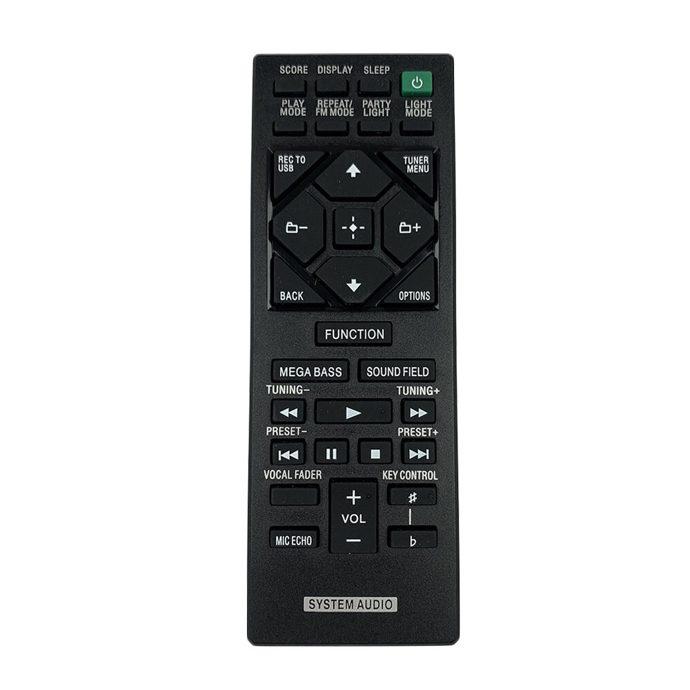 SA-V90DW MHC-M20 SS-SHAKE30 SHAKE-X30 Remote Control For Sony Stereo System