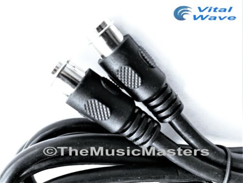 Black 3 ft "PUSH-ON" Coaxial Digital Video Cable TV Satellite Antenna Wire VWLTW - Picture 4 of 6