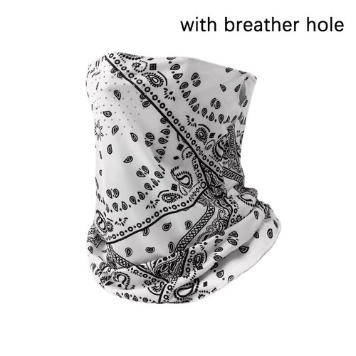 Fashion Breathable Sunscreen Mask For Men Women Summer Face Neck UV Protectio _j - Imagen 6 de 8