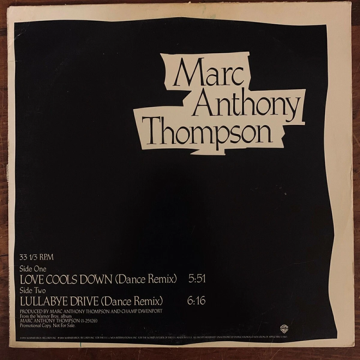 Marc Anthony Single Vinyl Records for sale | eBay UK