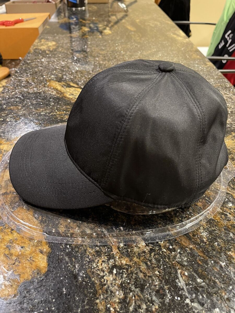 Prada Nylon Baseball Cap Side Logo Black | eBay Prada Nylon Baseball Cap Side Logo Black | eBay