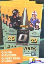 2022 Panini Donruss Optic Football Factory Sealed HANGER Box! Brock Purdy RC YR!