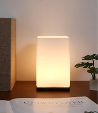 Opal E27 Replacement Shade H15cm x 10cm Square Frosted Glass Table/Wall Lamps