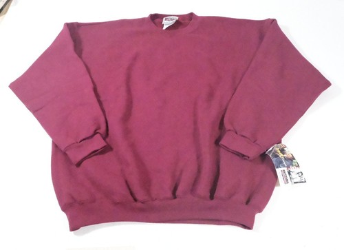 Vintage 90S Brittania By Levi Red Crew Neck Sweatshirt Size XL USA - Picture 1 of 7