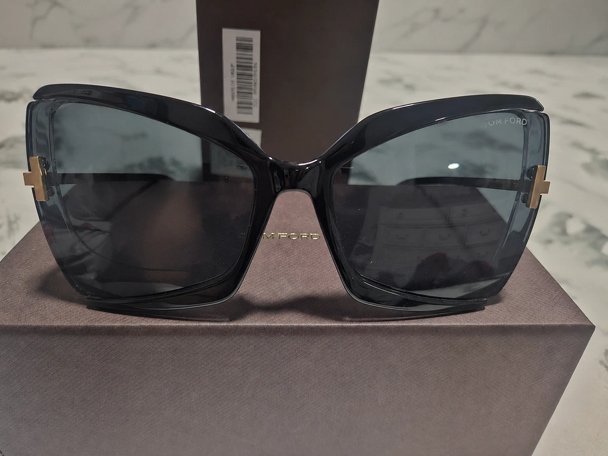 Tom Ford Cat Eye Black Sunglasses for Men for sale | eBay