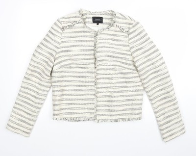 Weiße Damenjacke UK Größe 12 Matalan