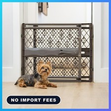 Paws Portable Pet Gate: 26-40" Wide Expandable, Pressure Mounted No Tools