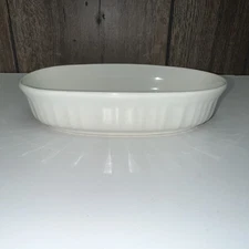 Corning Ware French White F-15-B Oval Casserole Dishes Bowl 15oz 444ml