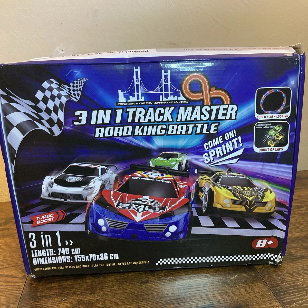 Pista Da Corsa Per Mini Auto Dr!ft O LDARC Scala 1:43: Dimensioni Enormi 400 Cm X 200 Cm. Prodotta In Germania, Senza Marchio. Il Tappeto Da Drift Definitivo Per Ore Di Divertimento Con Le Tue Auto RC!