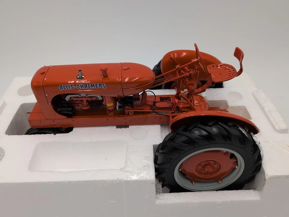 1/12 Allis Chalmers WC Narrow Front w/ Rubber Tires, Franklin Mint Precision #3 - Image 2 of 4