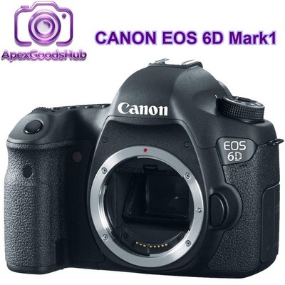Canon EOS 6D Digital SLR Camera Body Only 20.2 MP CMOS Sensor AE/FE Lock English