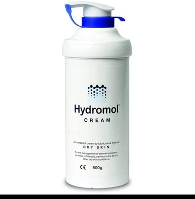2x Hydromol Feuchtigkeitscreme Pumpe 500g bei Ekzemen, trockener Haut, Schuppenflechte 