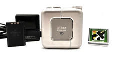  GOOD Nikon COOLPIX SQ Compact Digital Camera w/ Battery Charger CF JAPAN
