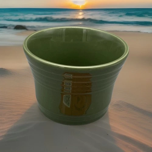 Fiestaware Sage Green Dip Bowl Fiesta HLC USA Homer Laughlin @Pepper’s Antiques@