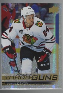 2018-19 Upper Deck Young Guns Speckled Rainbow Foil Dominik Kahun #232 Rookie RC