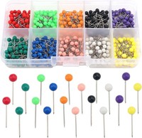 Push Pins 500 StüCk Bunt, Dekorative ReißZwecken, Pinnadeln FüR Karten,