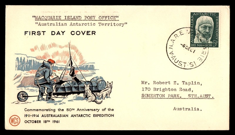 Mayfairstamps Australia FDC 1961 Antarctic Territory 50th anniversary of Antarct