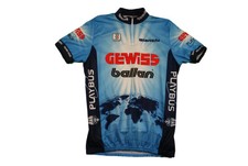 Maillot cyclisme vintage Gewiss Bianchi Biemme Playbus