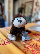 Webkinz Cheeky Monkey HM080  with unused, unopened code