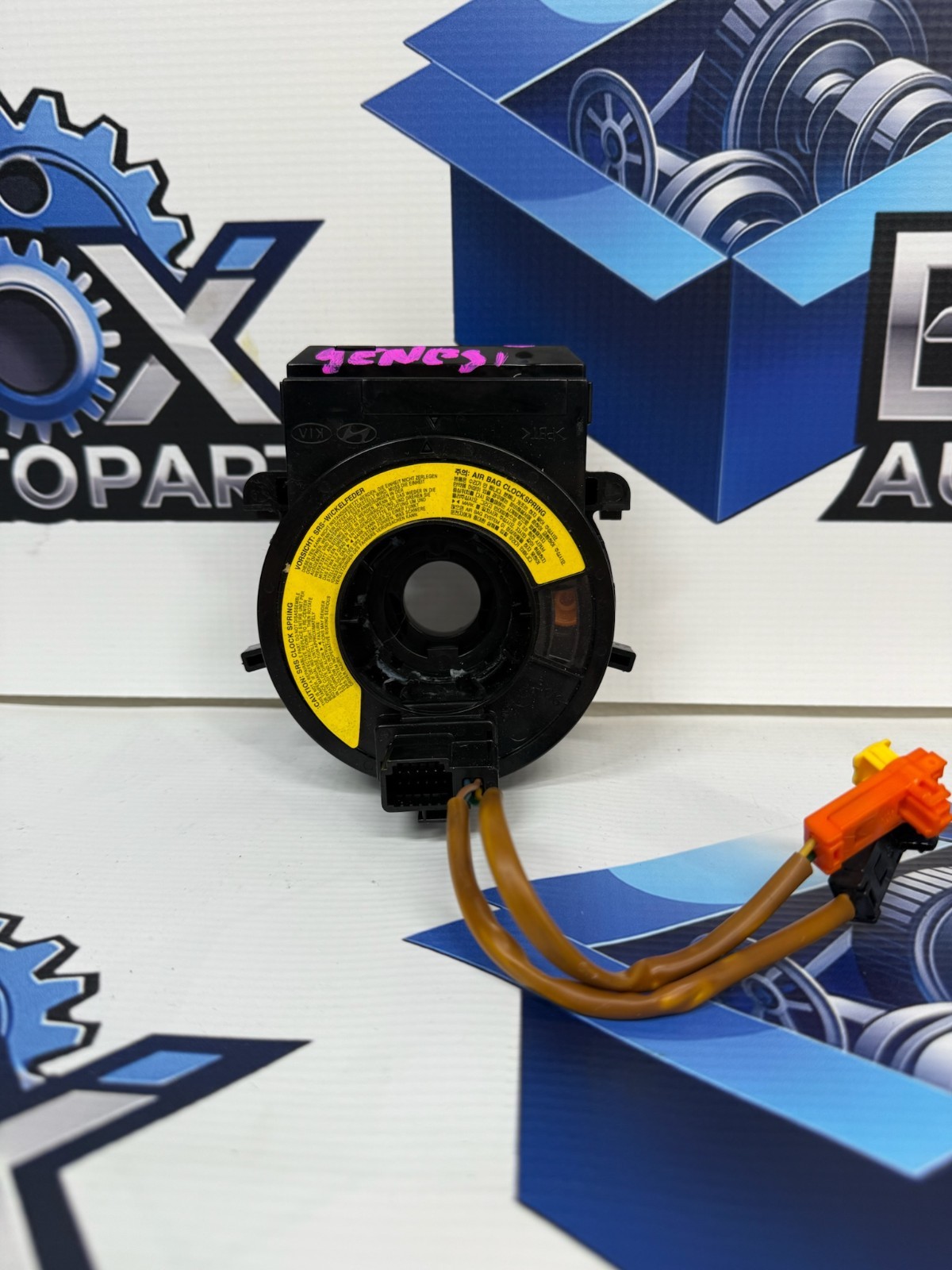 2009-2016 HYUNDAI GENESIS CLOCKSPRING  SPIRAL CABLE 93490-2M410