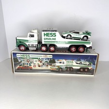 HESS Truck And Racer With Original Box 1991 NONWORKING