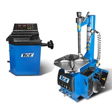 Tce 2.0hp 3 Pedals Tire Changer Machine Wheel Balancer Rim Clamp Combo