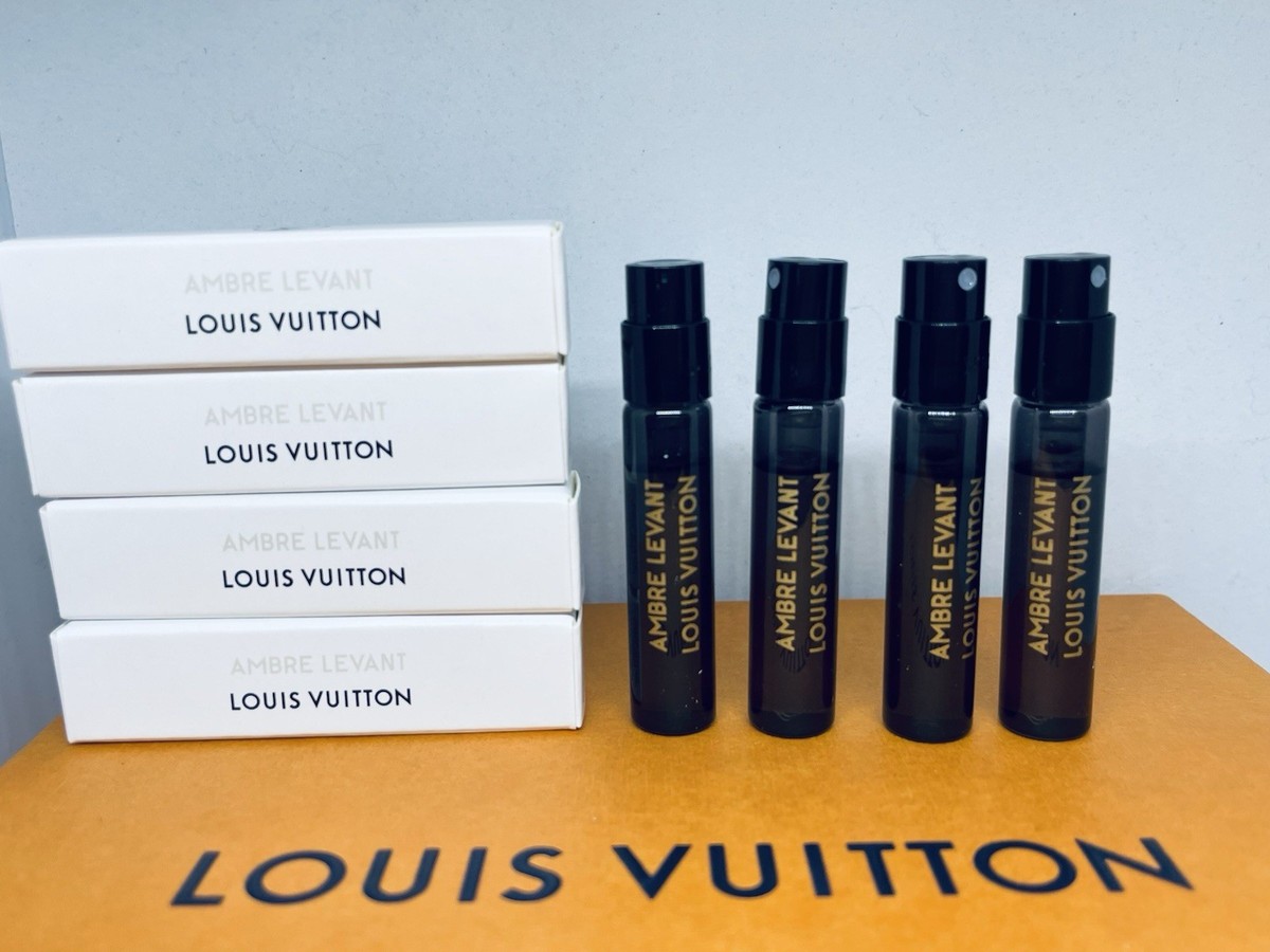 Louis Vuitton Ambre Levant EDP 2ml/0.06oz X 4 Perfume Sample Spray