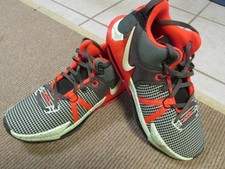 Nike Lebron Witness VII HO22 Basketball Black Green Red Size 12  DM1123-001