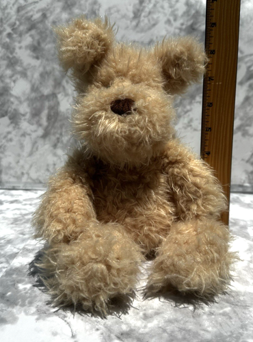 Jellycat - Angora Welpe Hund Toffee goldbraun - weich, pelzig, zottelig Plüsch - 12 Zoll - Bild 3 von 24