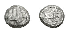 PHOENICIA, Sidon. temp. Ba`alšillem (Sakton) I-Ba’ana. Circa 425-401 BC.Dishekel