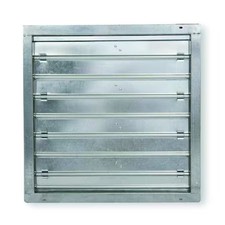 Dayton 3C726 Mtrzd Damper, For Fan Dia. 20", 100-240V