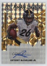 2020 Panini Mosaic Rookie Scripts Anthony McFarland Jr #RS37 Auto 12v9