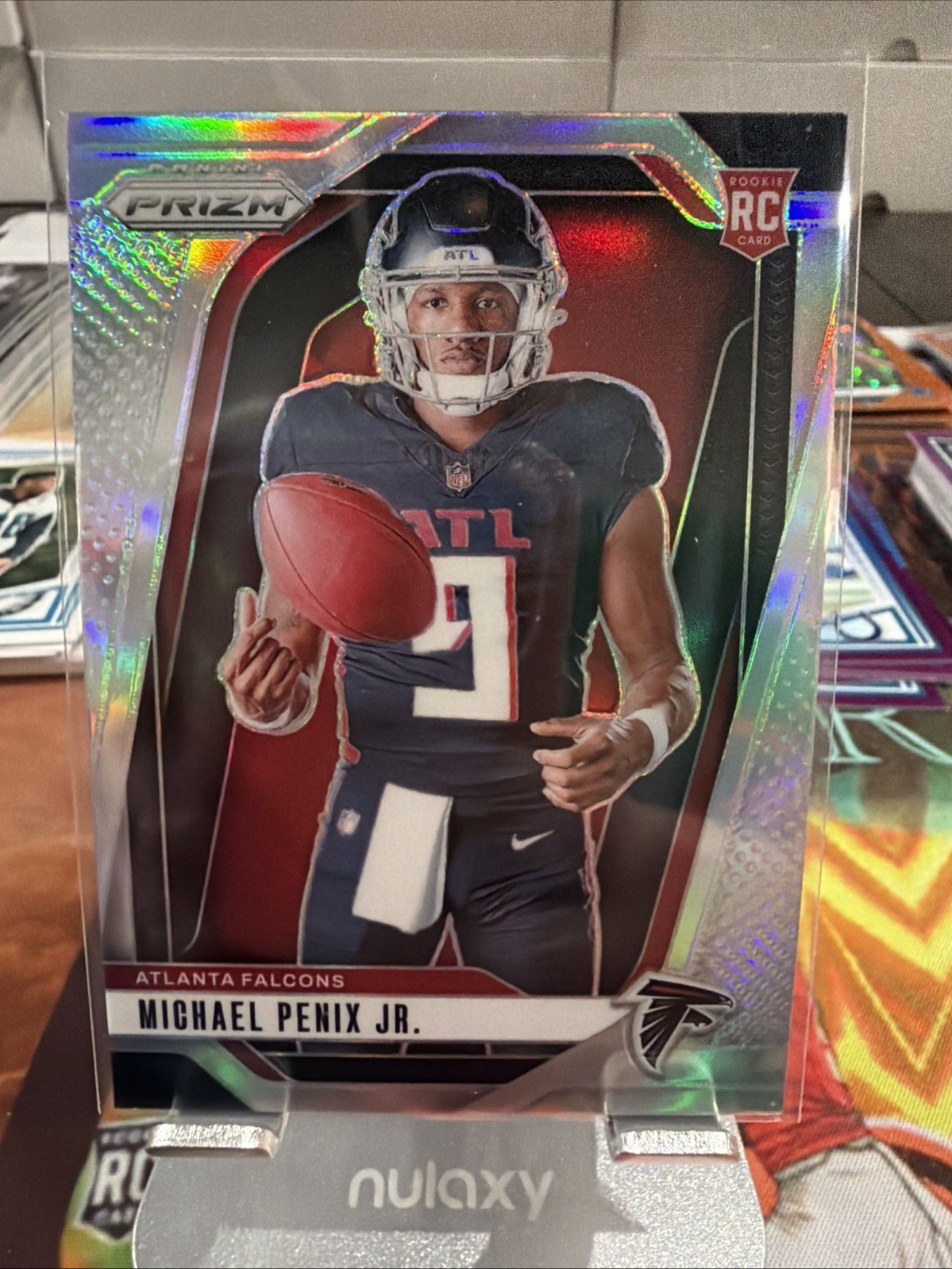 2024 Panini Prizm Football Michael Penix Jr. Rv Image Variation Silver Prizm