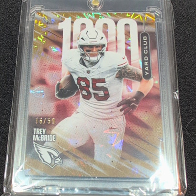 Topps 2026 Composite Trey McBride Yard Club #ITG-22 /50 Arizona Cardinals
