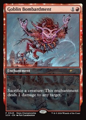 MTG Magic the Gathering Goblin Bombardment (45/67) Store Championships 2022 LP
