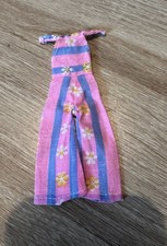 Pippa Dawn Doll Jumpsuit Palitoy pink blue yellow  stripe floral vintage 1970s  