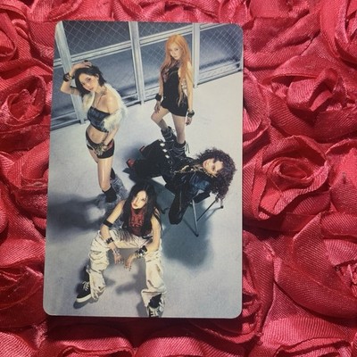 AESPA Dirty Work KPOP Idol Goddess Photo Card Group Four High