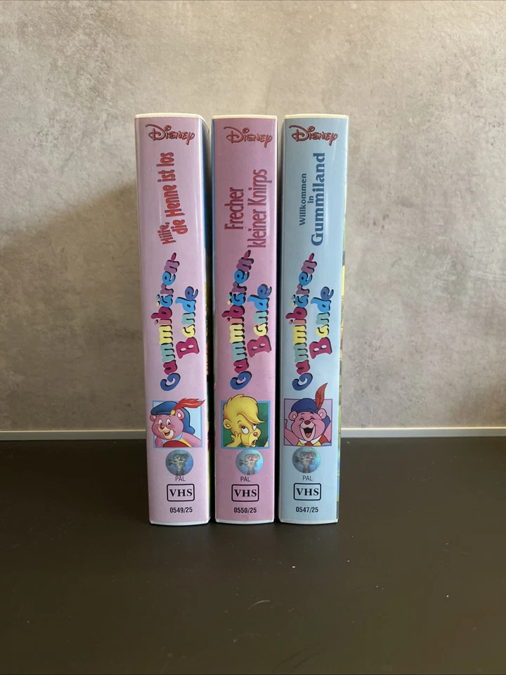 Disneys Gummibärenbande Willkommen im Gummiland, Knirps , Die Henne Set VHS - Bild 2 von 3