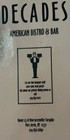 Vintage Decades American Bistro & Bar Restaurant Menu - Port Jervis, New York — photo 2