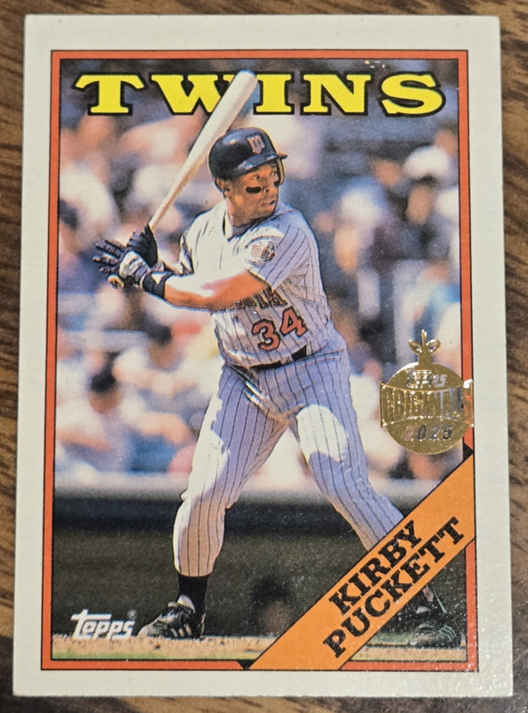 2025 Topps Holiday Kirby Puckett - Topps Originals Buybacks - 1988 Topps #120