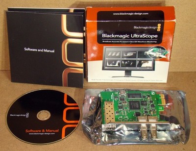 Blackmagic UltraScope Broadcast Accurate SDI Waveform Monitor 356893 TVTEUS/PCI