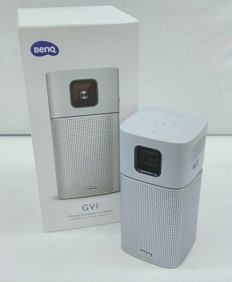 Benq GV1 Portable Projector Used Clean Condition Small Scratches on Remote