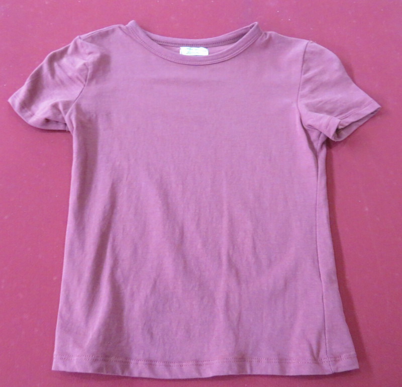 ARDENE BASICS TEE SZ: XS (MAUVE)