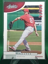 2020 Panini Absolute - Aaron Nola #21 Silver /199